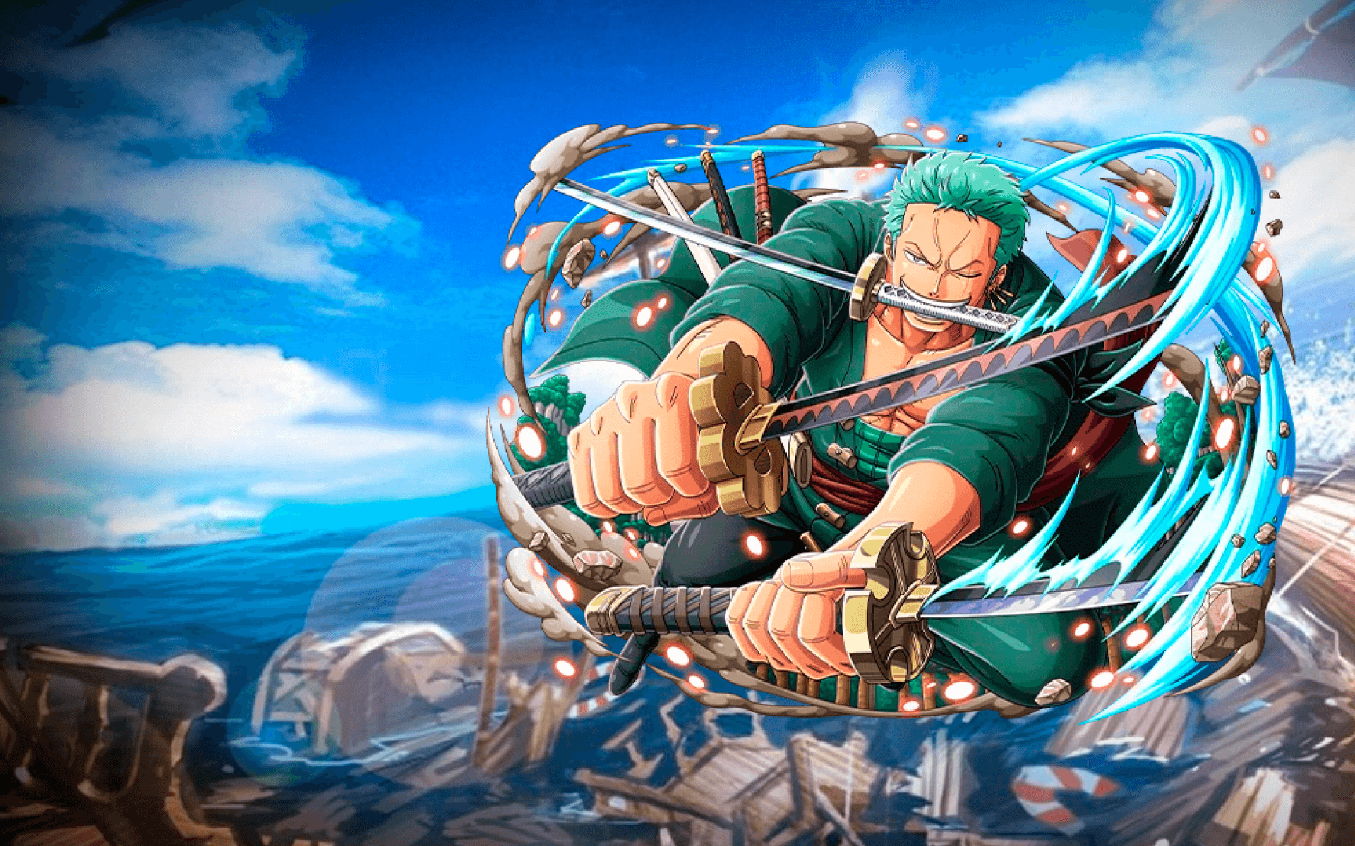 personagem Roronoa Zoro